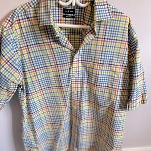Bill Blass men’s casual short sleeve button up